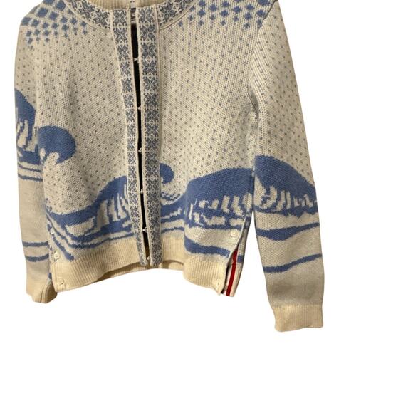 Thom Browne Wave Fair Isle Cardigan Size 2 - Picture 12 of 16
